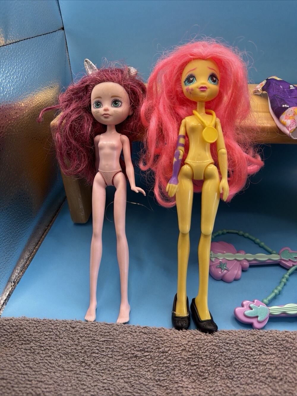 My Little Pony Equestria Girls Twilight & Applejack. Random Dress,pants Guitars